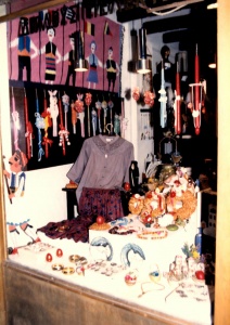 Show-window, Easter 1987.