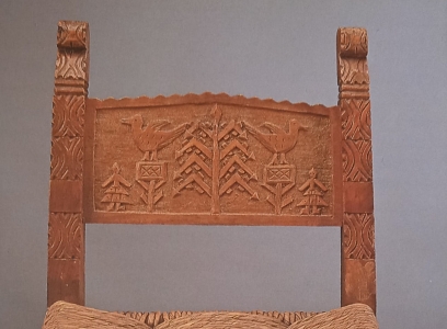 Cretan motifs on furniture.