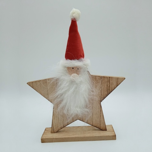 Χριστουγεννιάτικο διακοσμητικό αστέρι/Άγιος Βασίλης