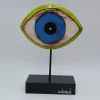 Paper mache green eye