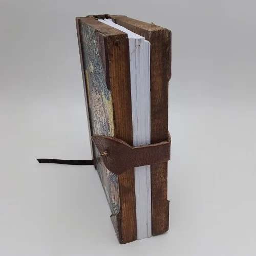 Notebook with wooden cover - Image 3