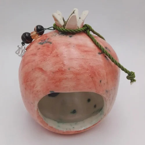 Ceramic decorated pomegranate - Image 3