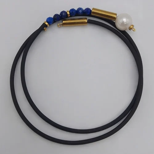 Bracelet with lapis lazuli beads - Image 3