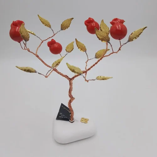 Brass pomegranate tree - Image 3