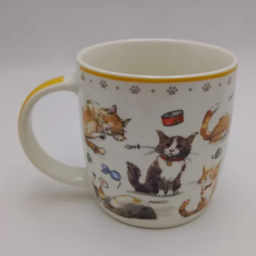 Mug with cats