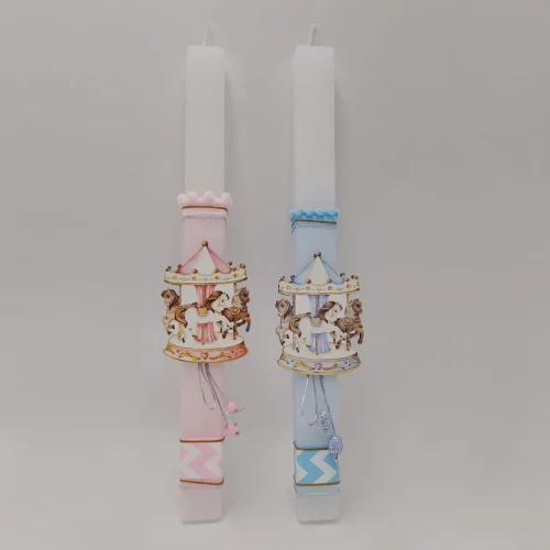 Λαμπάδα με καρουζέλ