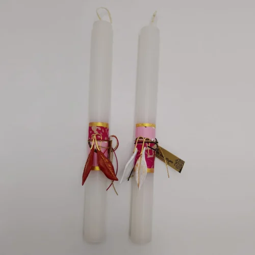 Λαμπάδα με σκουλαρίκια