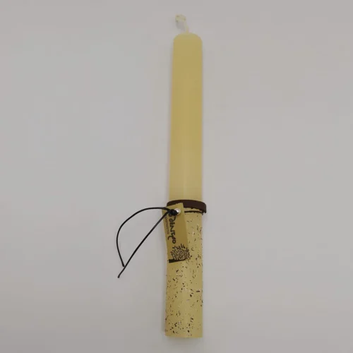 Λαμπάδα με ανάγλυφο σχέδιο