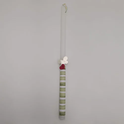 Λαμπάδα με μεταλλικό στοιχείο