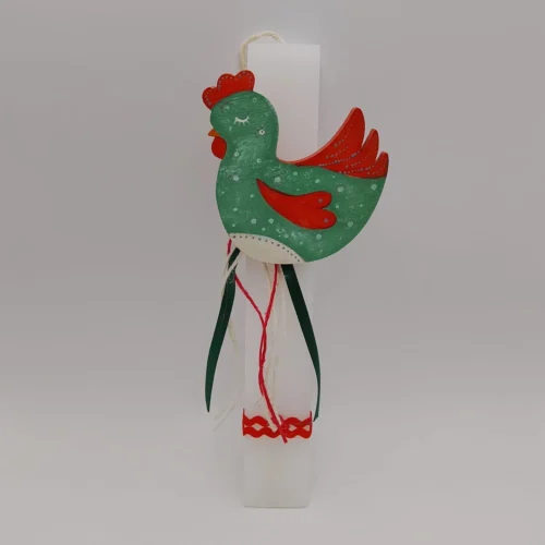 Λαμπάδα με κότα