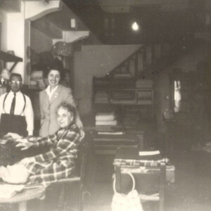 The Double Axe first store in Athens circa 1950. The Double Axe's first store in Athens circa 1950.